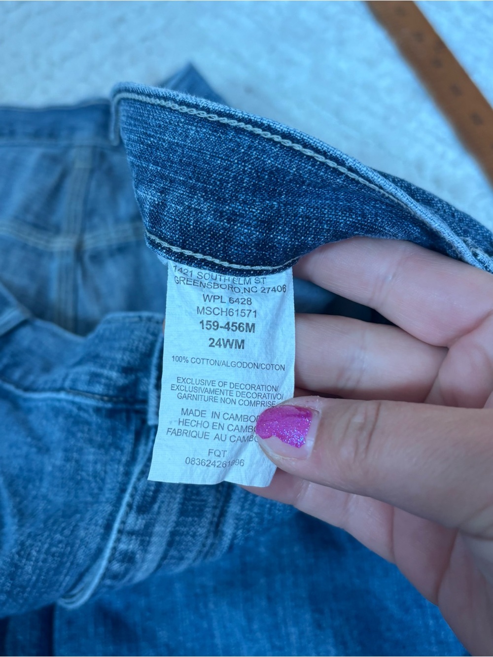 Denim cargo granola girl mom carpenter shorts - Picture 6 of 9